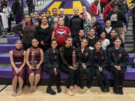 Winter Guard Team Spinning Into Victory