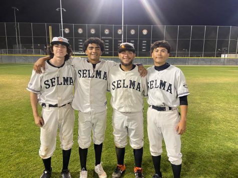 The seniors of the Selma High School Baseball team.