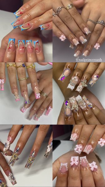 Nails done by Ashley Garcia