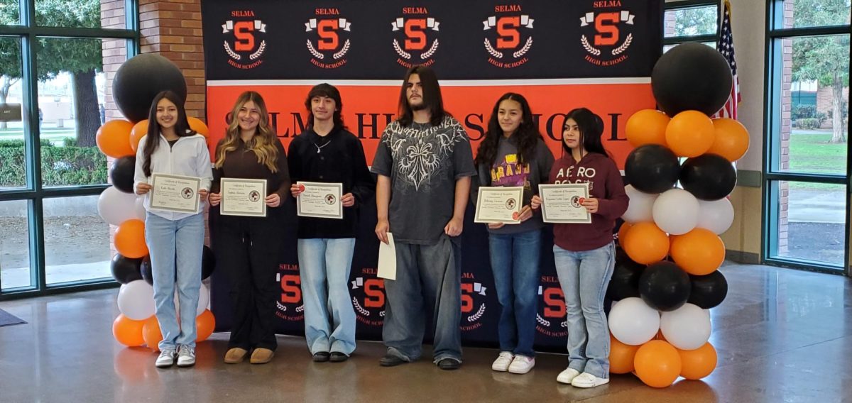 Selma High held its third-quarter Core Four breakfast to recognize students with outstanding character on March 6, 2025, in the dining hall. 