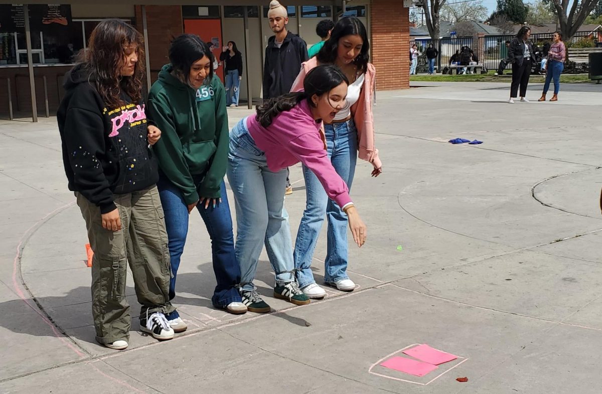 The Clar-Bears compete in one of the Bear Dayz' group events. 