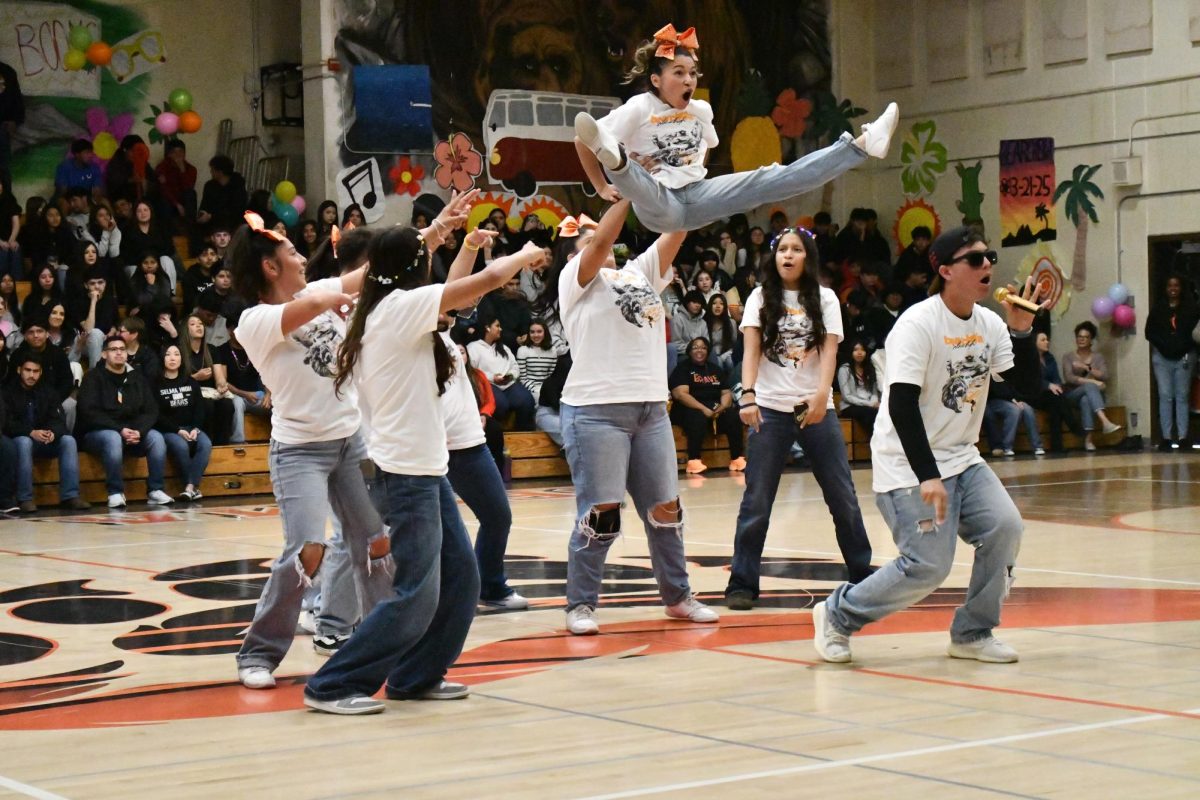BearDayz team, “The Big Booms,” performing their hearts out at the Bearchella rally.
Photos by Yasmine Abdulla