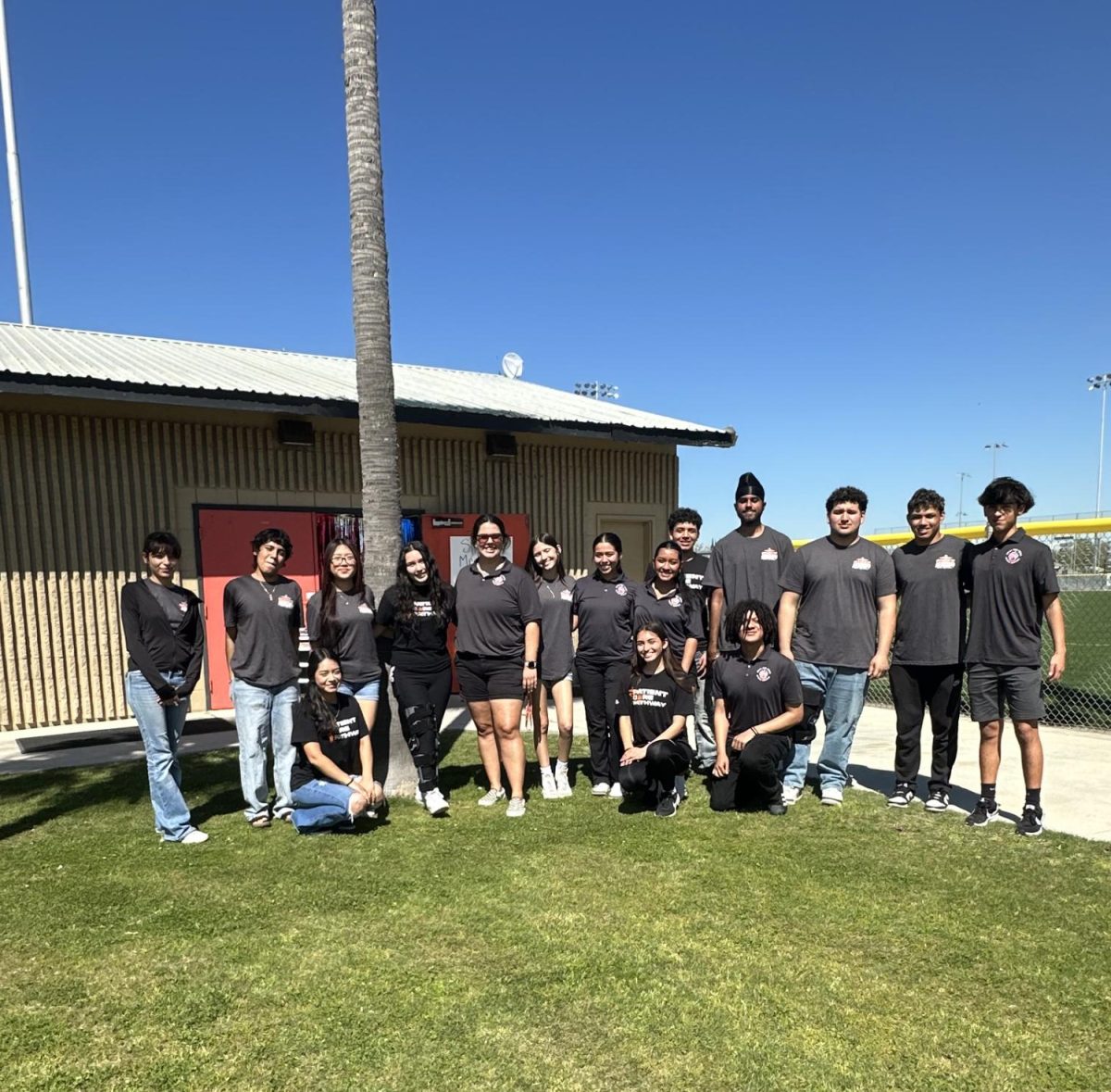 Tuesdays “Dress as your athletic trainer day” was a hit amongst Ms. Martinez and her Sports Medicine Class. 
