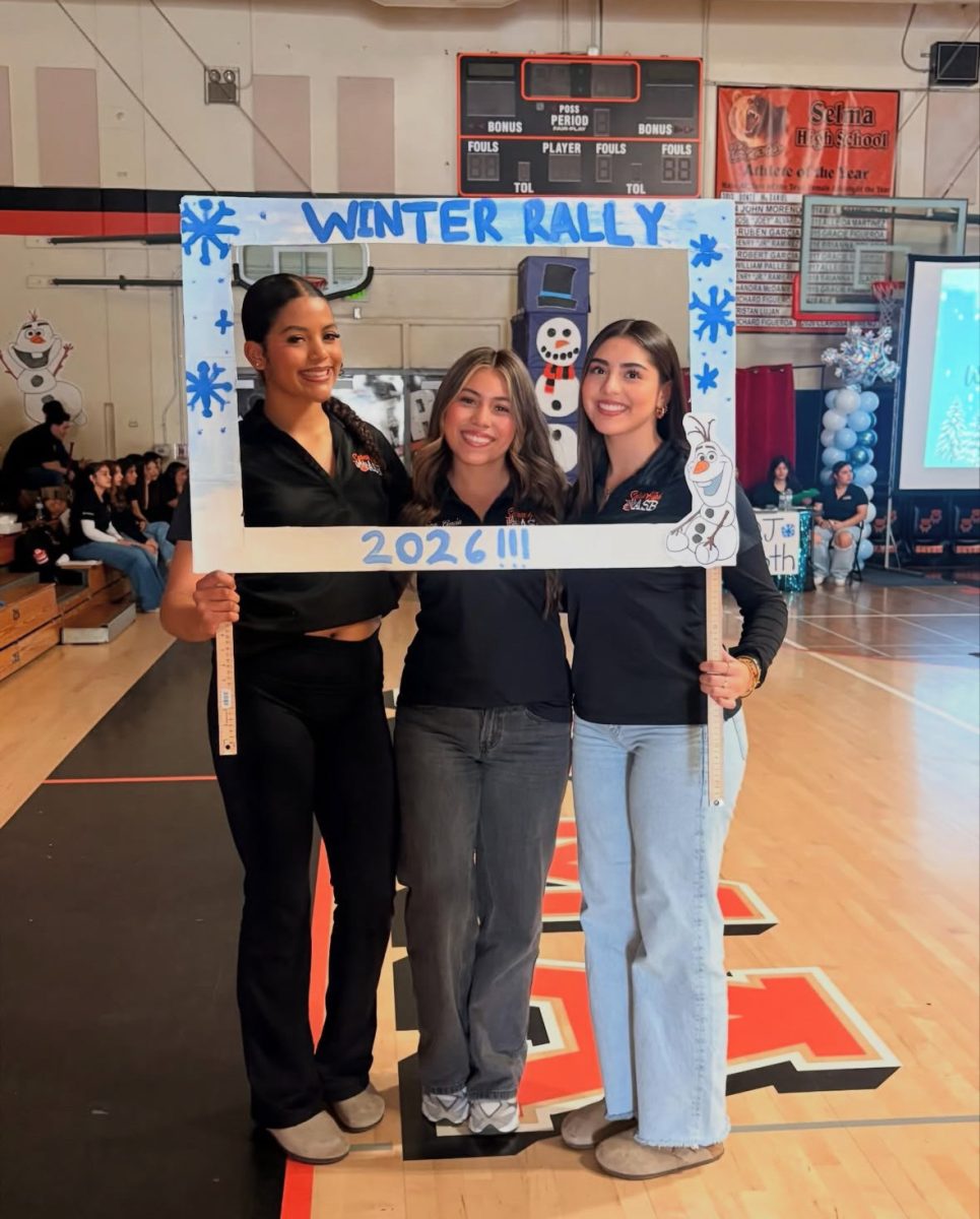 ASB students enjoying the rally.